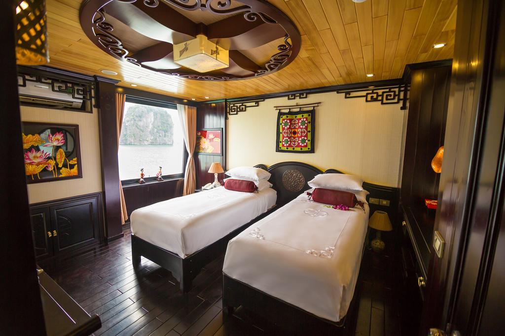 Dragon Legend Cruise Hotel ฮาลอง ห้อง รูปภาพ